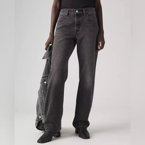 Levi’s 501 Women’s 90s Jeans in Black Wash